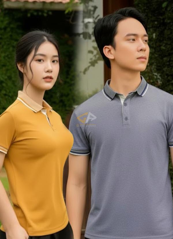  Áo Polo Thời Trang Phối Viền Sọc - Lựa Chọn Đồng Phục Đẳng Cấp